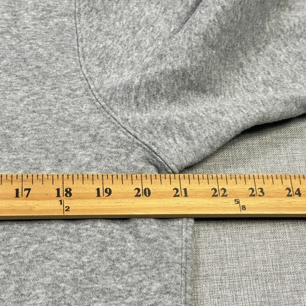 Nike LSU Tigers Hoodie Sweatshirt Mens Medium Gray Pullover Hooded Tiger Graphic